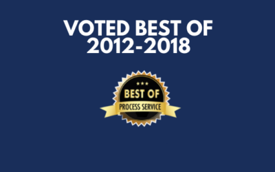 DGR Voted “Best Of” In Process Service for Seventh Year in a Row